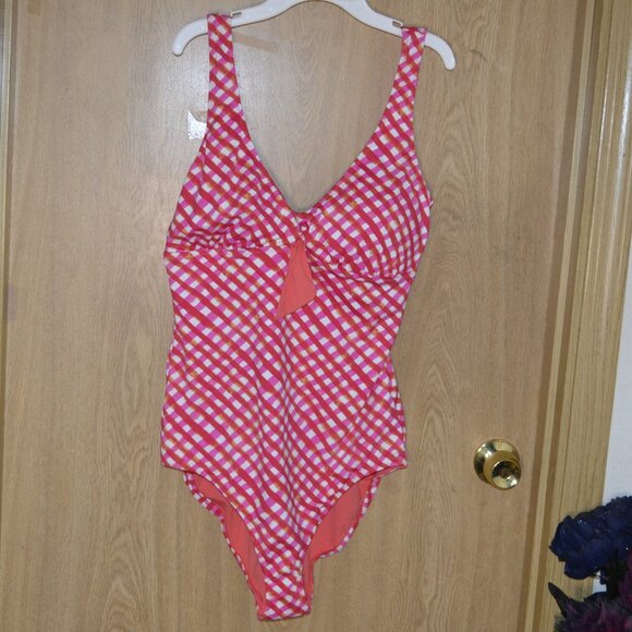Tommy Bahama Pink One Piece Swimsuit - Picture 8 of 8
